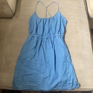 Blue razorback sundress